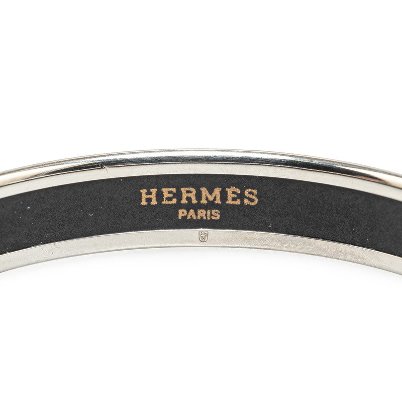 Hermes Metal Caleche Bangle Bracelet