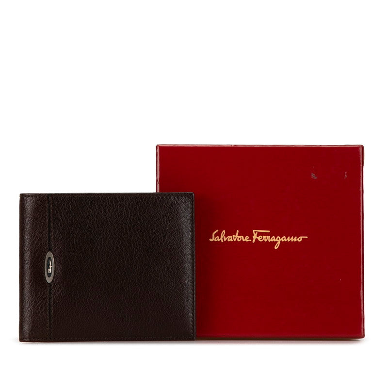 Salvatore Ferragamo Leather Bifold Wallet