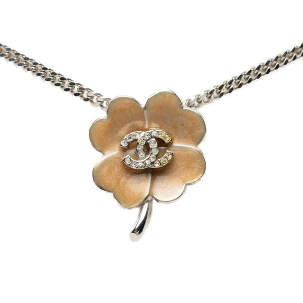 Chanel Coco Mark Clover Necklace