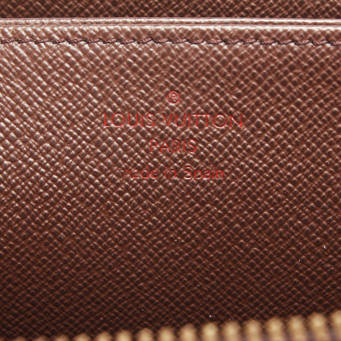 Damier Ebene Zippy Wallet