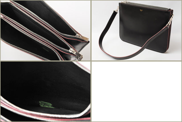 Celine Trio Bag Calfskin Shoulder/Clutch Bag 171743OHA.38NO in Great Condition