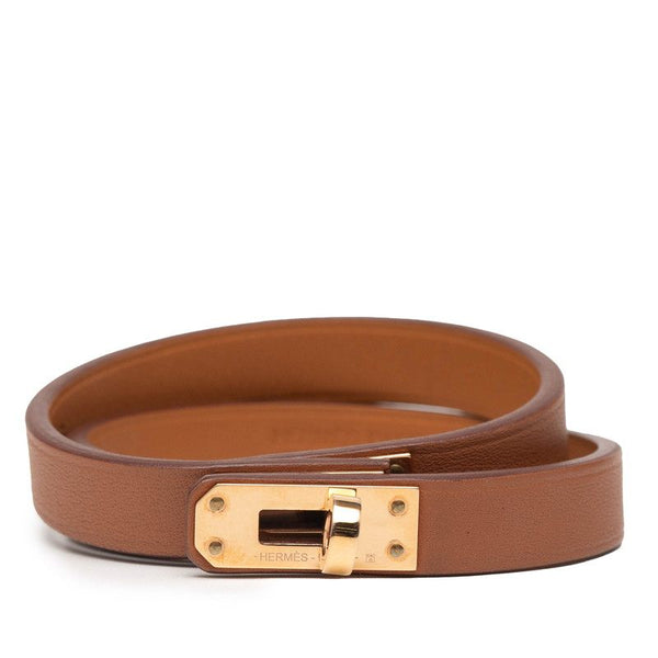 Hermes Mini Kelly Double Tour Swift Bracelet