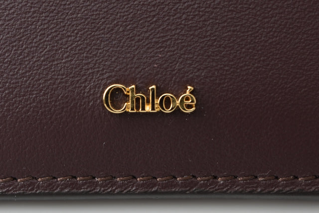 Chloe Leather Card Holder CHC19AP300B46079