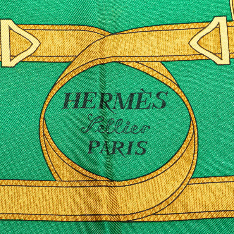 Hermes Silk Scarf Eperon d'or Multicolor