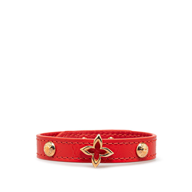 Louis Vuitton Monogram Flower Leather Bracelet M6535