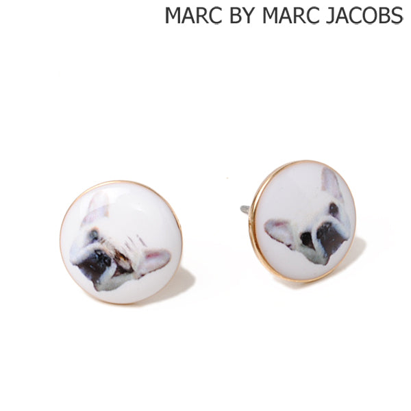 MARC BY MARC JACOBS Jet Set Pets Dog Earrings M0002715 in Pristine Condition