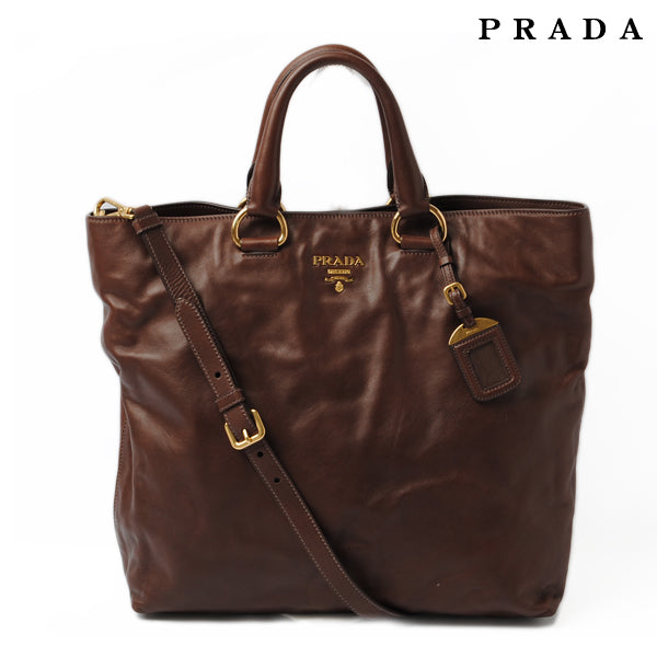 Prada Soft Calf Tote/Shoulder Bag BN1713 in Pristine Condition