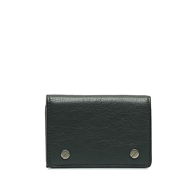 Balenciaga Leather Tri-Fold Wallet 459069 in Very Good Condition