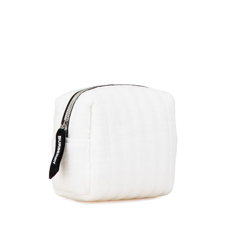 Burberry Cotton Pouch White