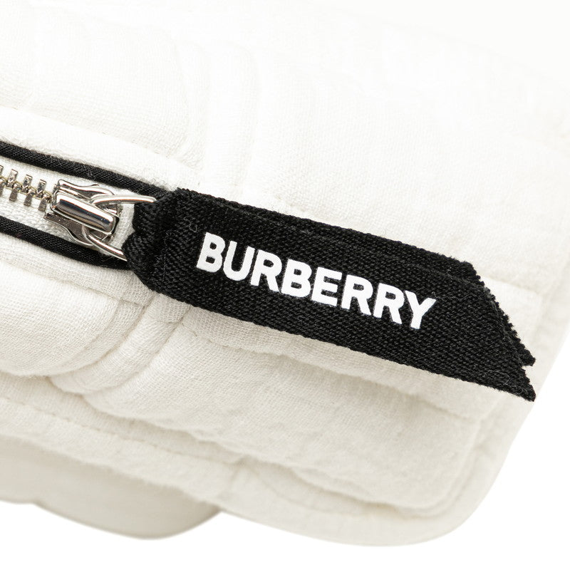 Burberry Cotton Pouch White