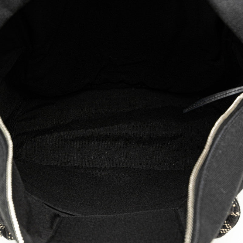 Saint Laurent Canvas Leather Backpack