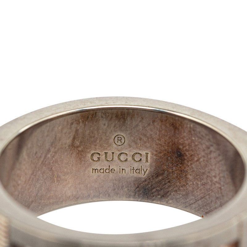 Gucci Branded G Ring SV925 Silver 032661 in Very Good Condition