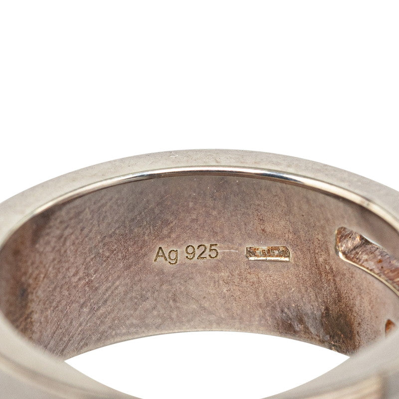 Gucci Branded G Ring SV925 Silver 032661