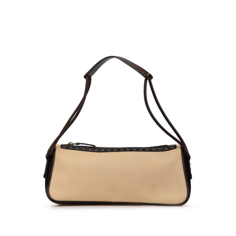 Gucci Canvas Leather Shoulder Bag 106383