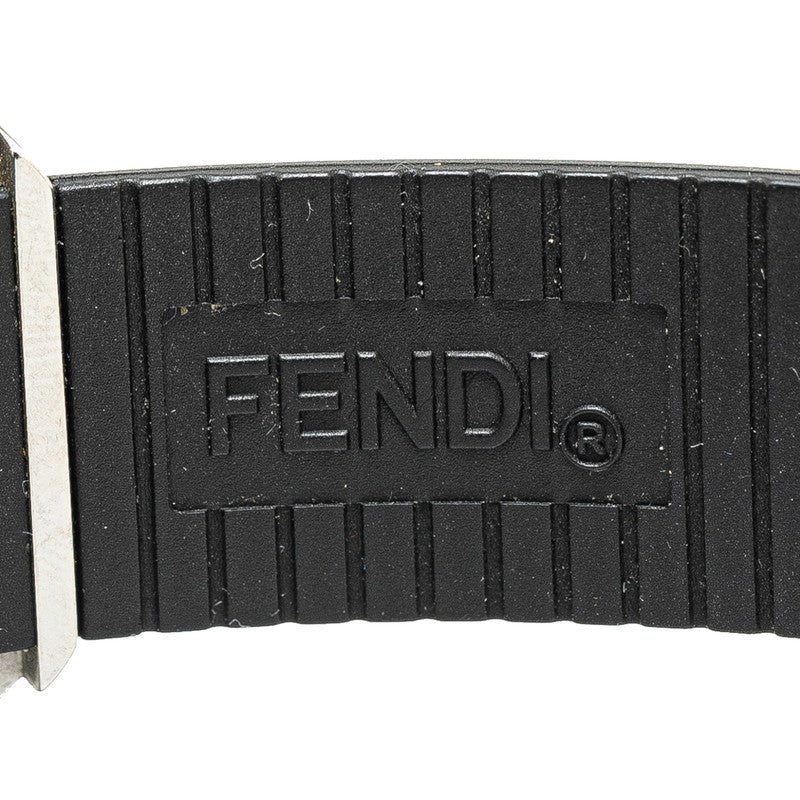 Fendi Stainless Steel Rubber Quartz Watch 8010G