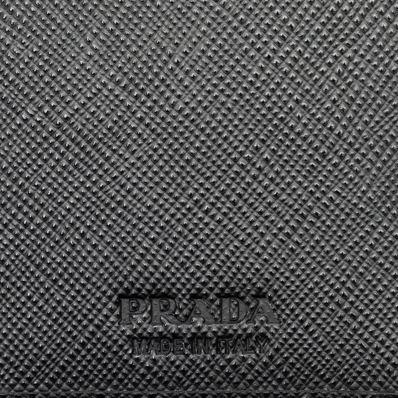 Prada Saffiano Leather Long Wallet 2MV836 in Great Condition