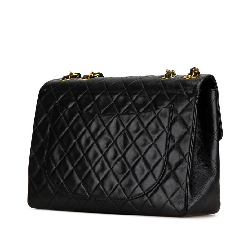 Chanel Matelasse Chain Shoulder Bag Black