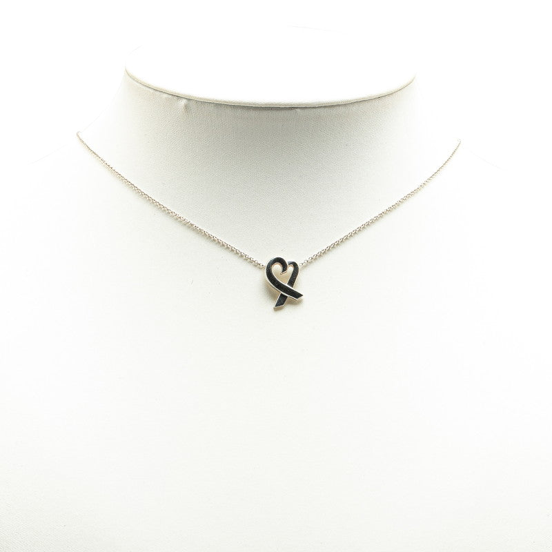 Tiffany & Co Loving Heart Necklace Silver