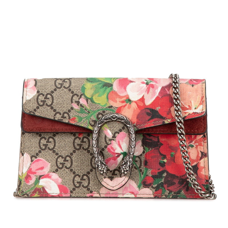 Gucci Dionysus Super Mini Flower Chain Shoulder Bag