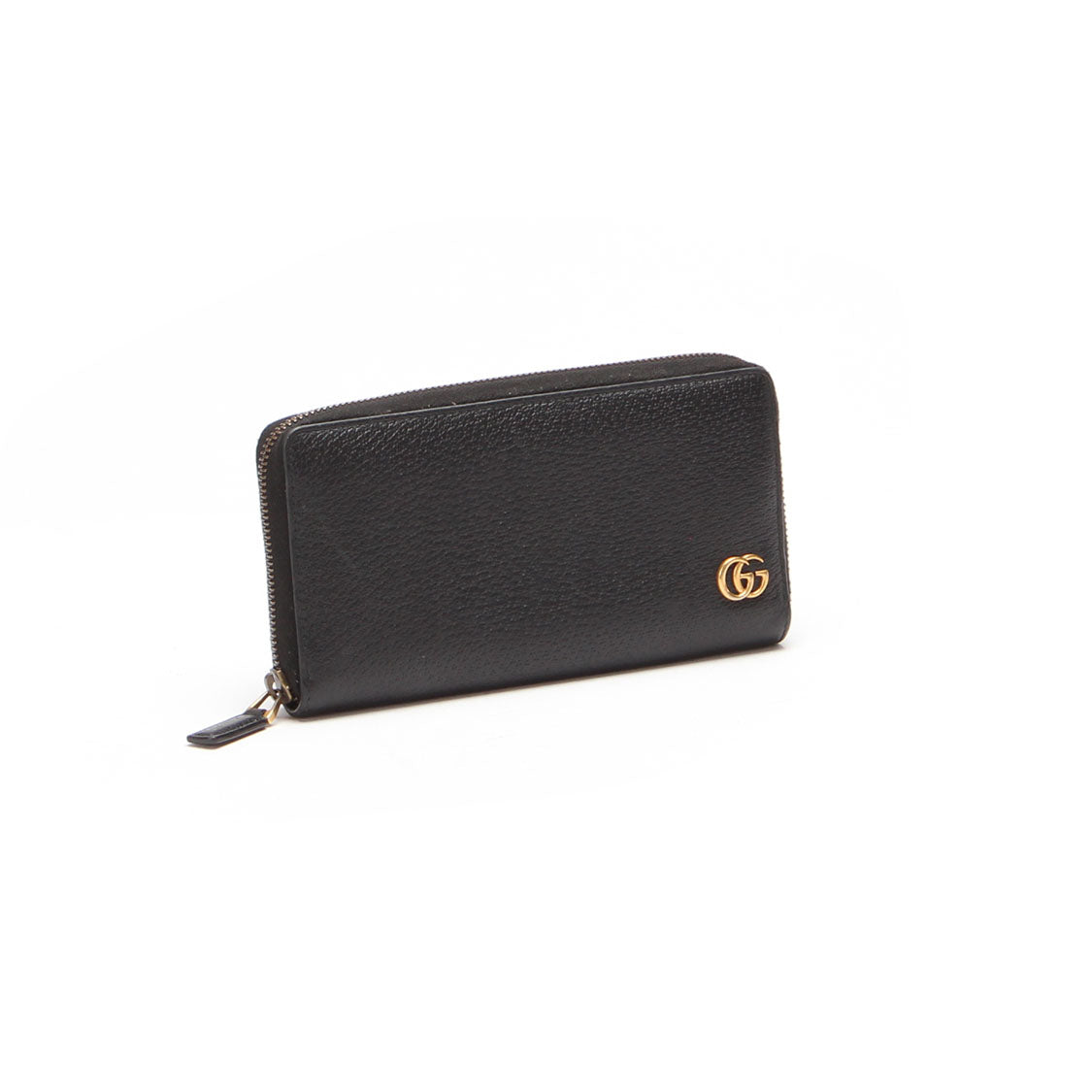 GG Marmont Leather Zip Around Wallet 428736