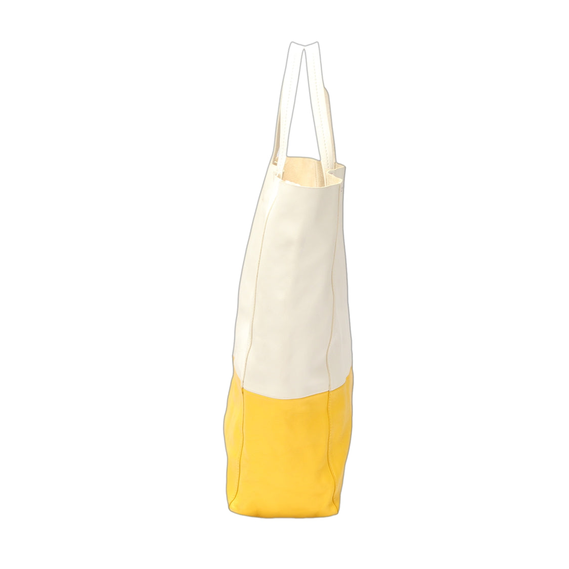 Celine Vertical Cabas Bicolor Tote Bag (SHG-DM2TC7) – LuxeDH