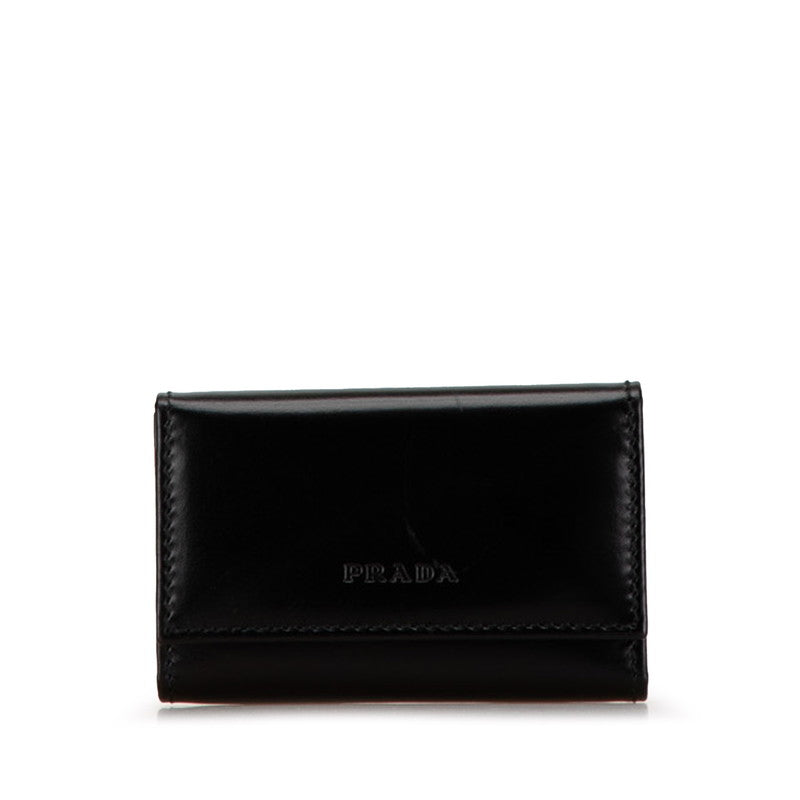 Prada Leather 6 Key Case 1M0222