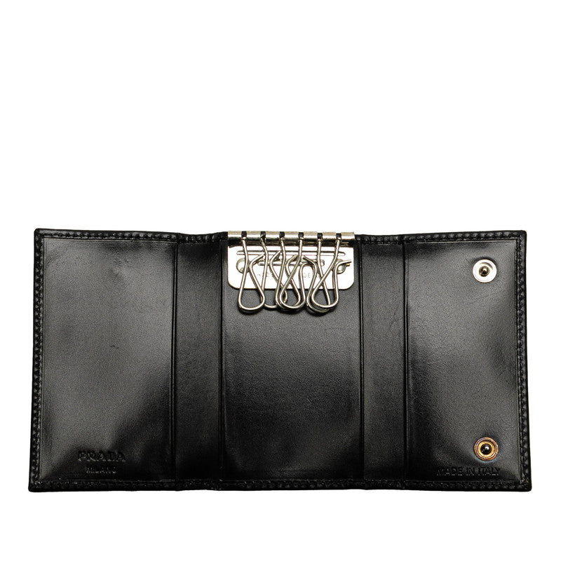 Prada Leather 6 Key Case 1M0222