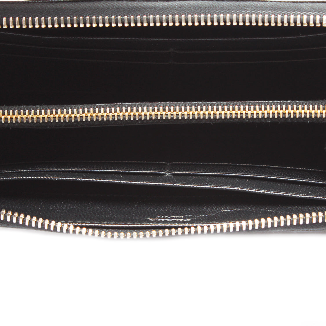 Saffiano Bow Zippy Wallet