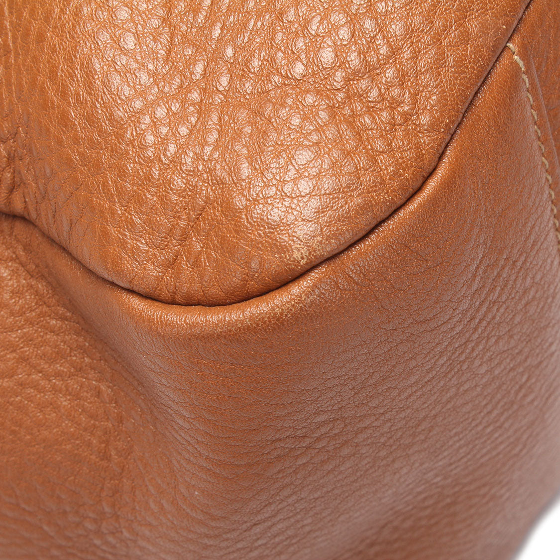 Vitello Daino Leather Shoulder Bag