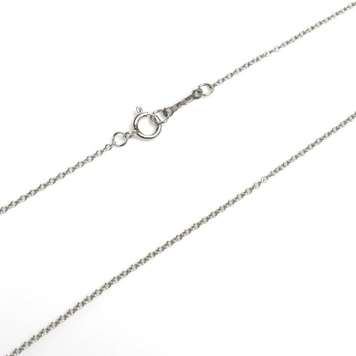 Tiffany & Co White Gold Diamond Loving Heart Necklace