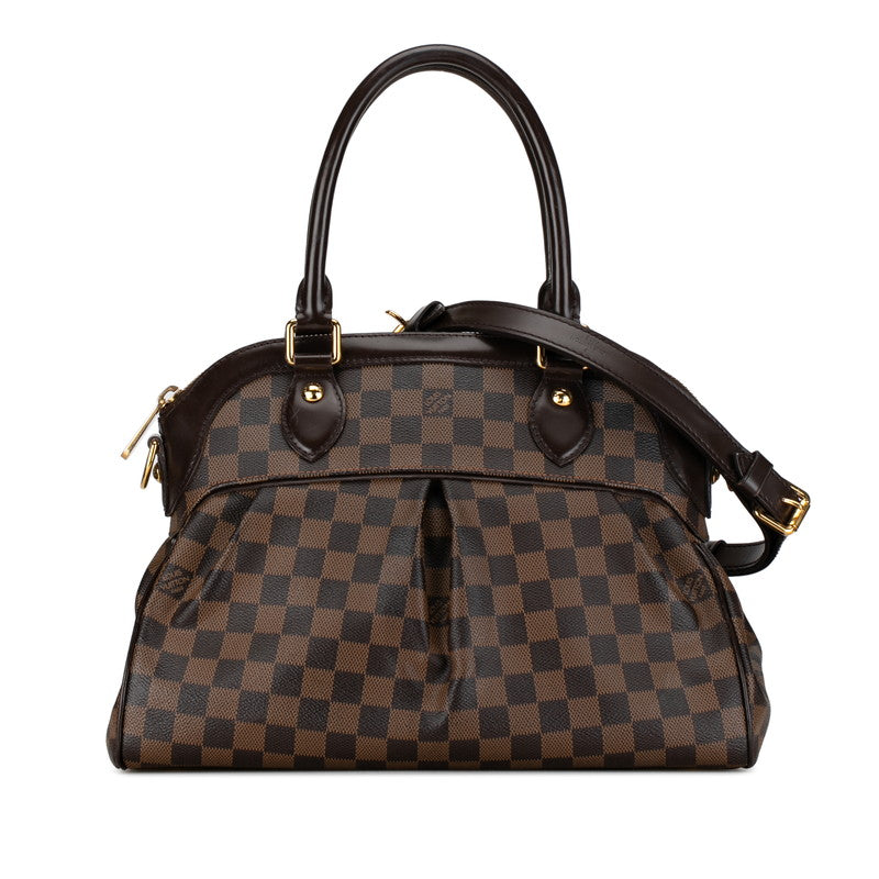 Louis Vuitton Damier Trevi PM Handbag N51997 in Very Good Condition