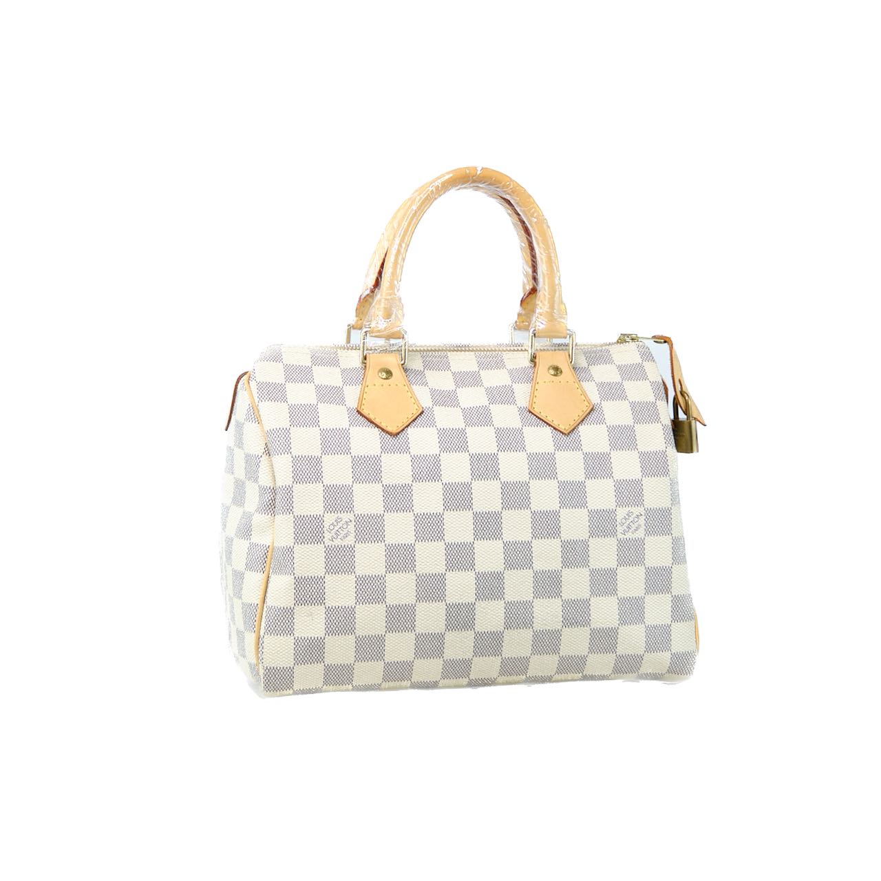 Louis Vuitton Damier Azur Speedy 25 Canvas Handbag in Very Good Condition