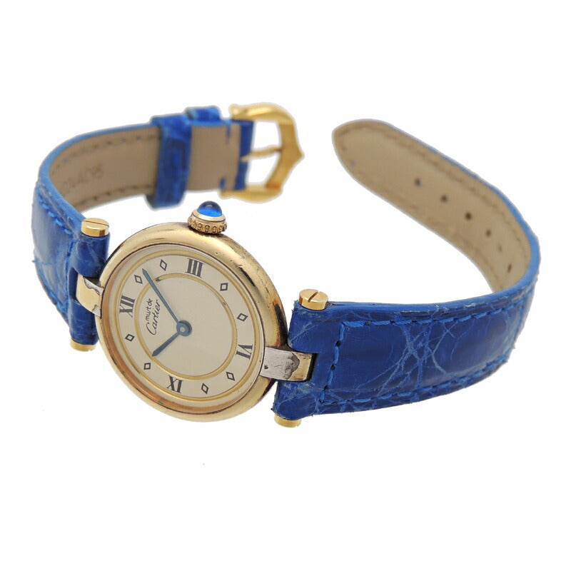 CARTIER Mast Vendome Vermeil Women's Wristwatch 59004.0