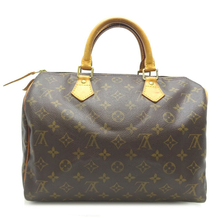 Louis Vuitton Monogram Speedy 30 Canvas Handbag M41526 in Very Good Condition