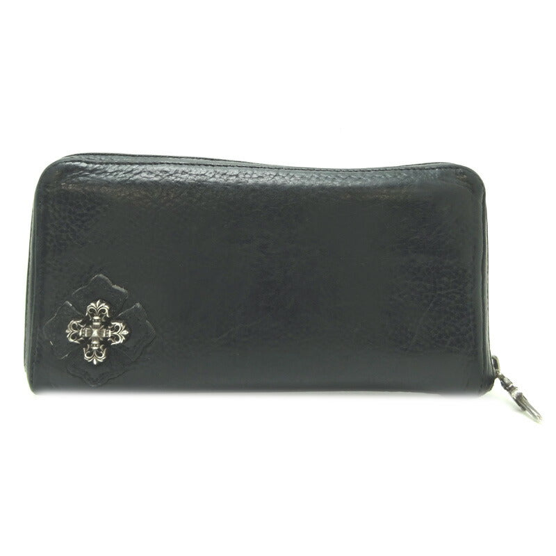 Leather Zip Around Wallet