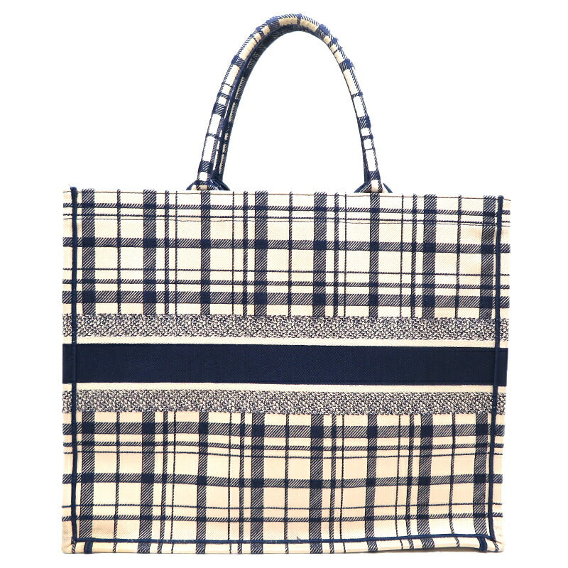 Large Check Book Tote