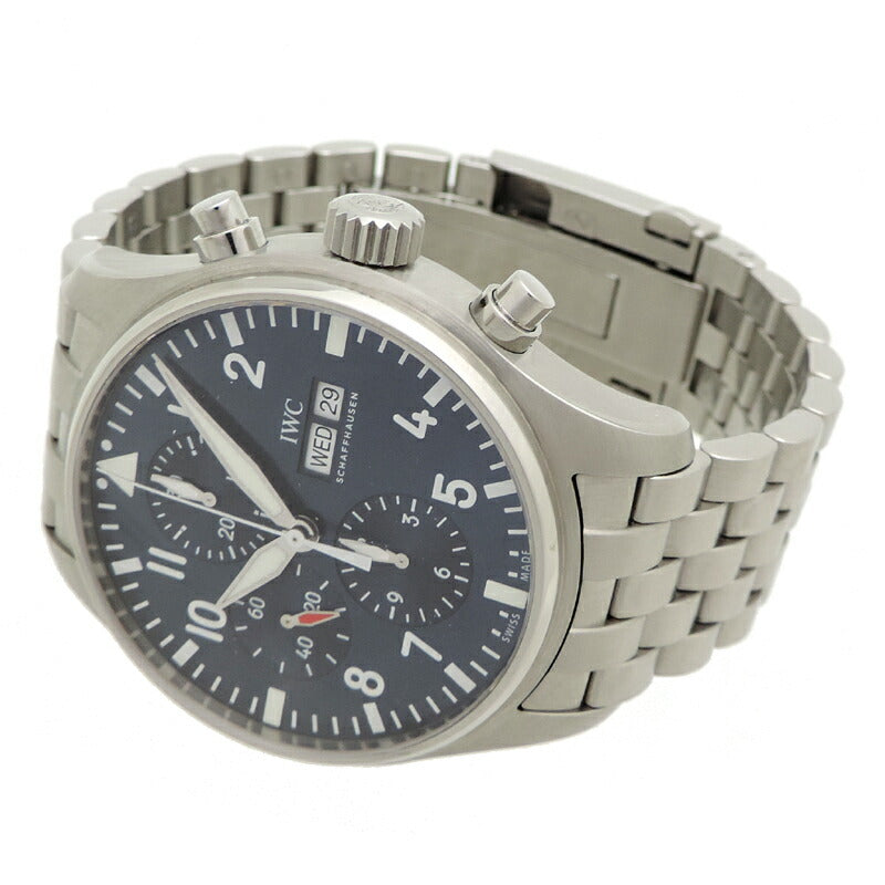 IWC (International Watch Company) Pilot's Chronograph Little Prince Men's Wristwatch Model IW377714