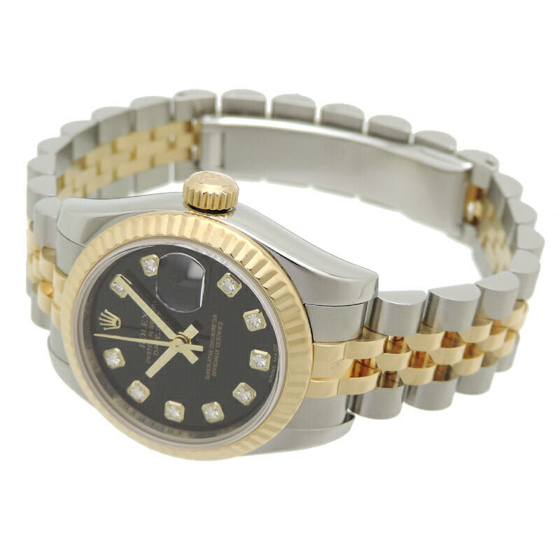 ROLEX Women's 179173G Datejust 10P Diamond Z-Series 2006 Model Wristwatch 179173G