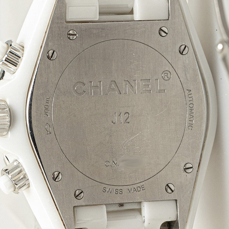 Chanel H2009 J12 Automatic Ceramic Stainless Steel Watch in Great Condition