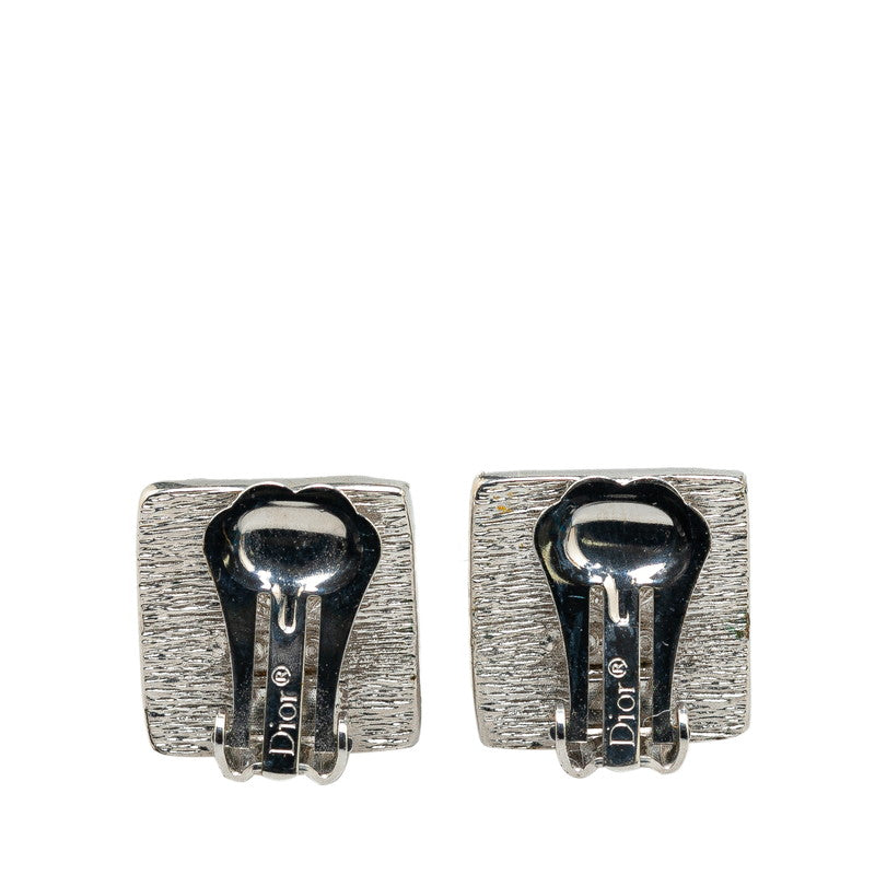 Dior Trotter Metal Earrings in Great Condition