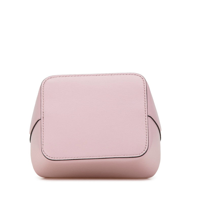 Valentino V Logo Mini Bucket Bag Pink