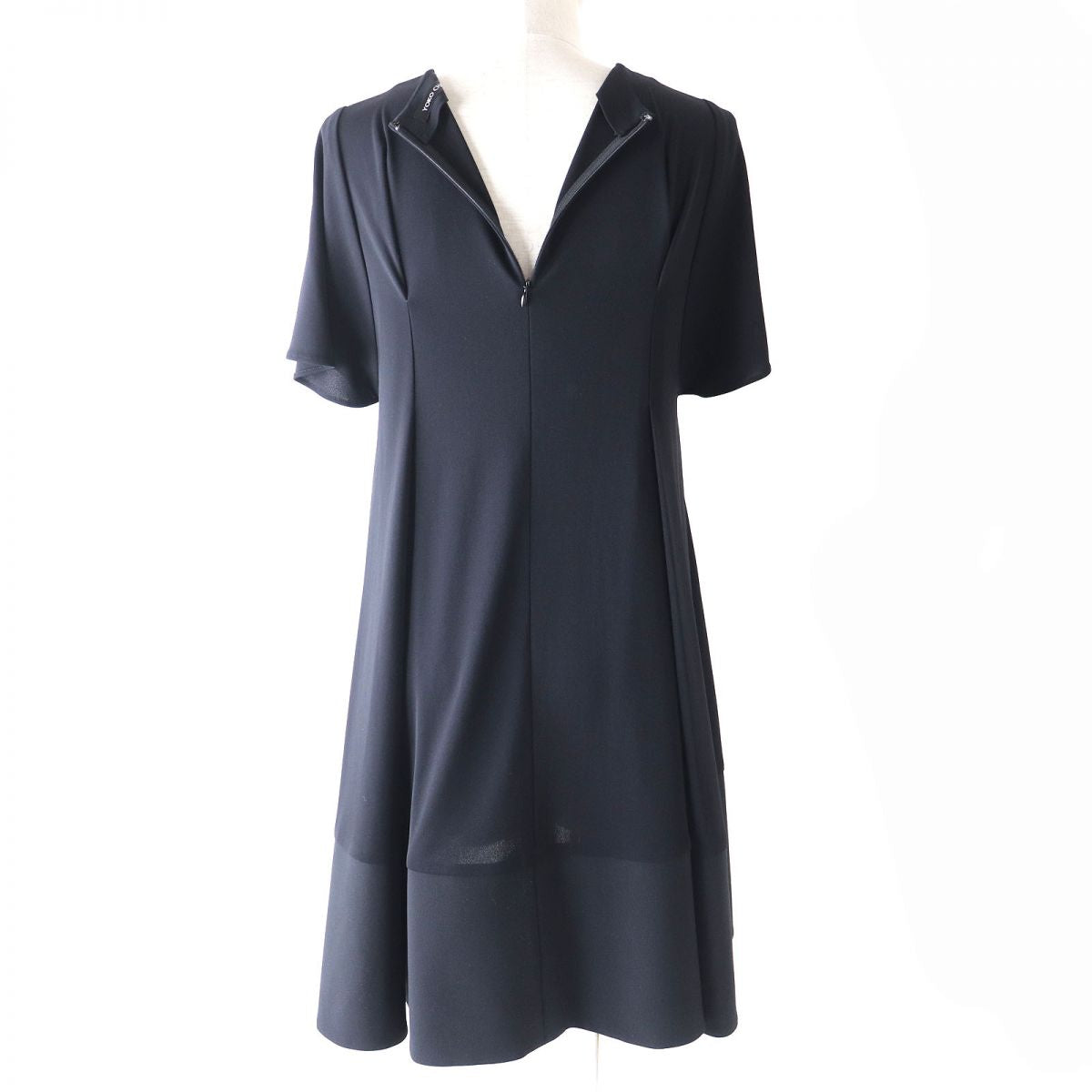 YOKO CHAN Flare Dress Black Size 36