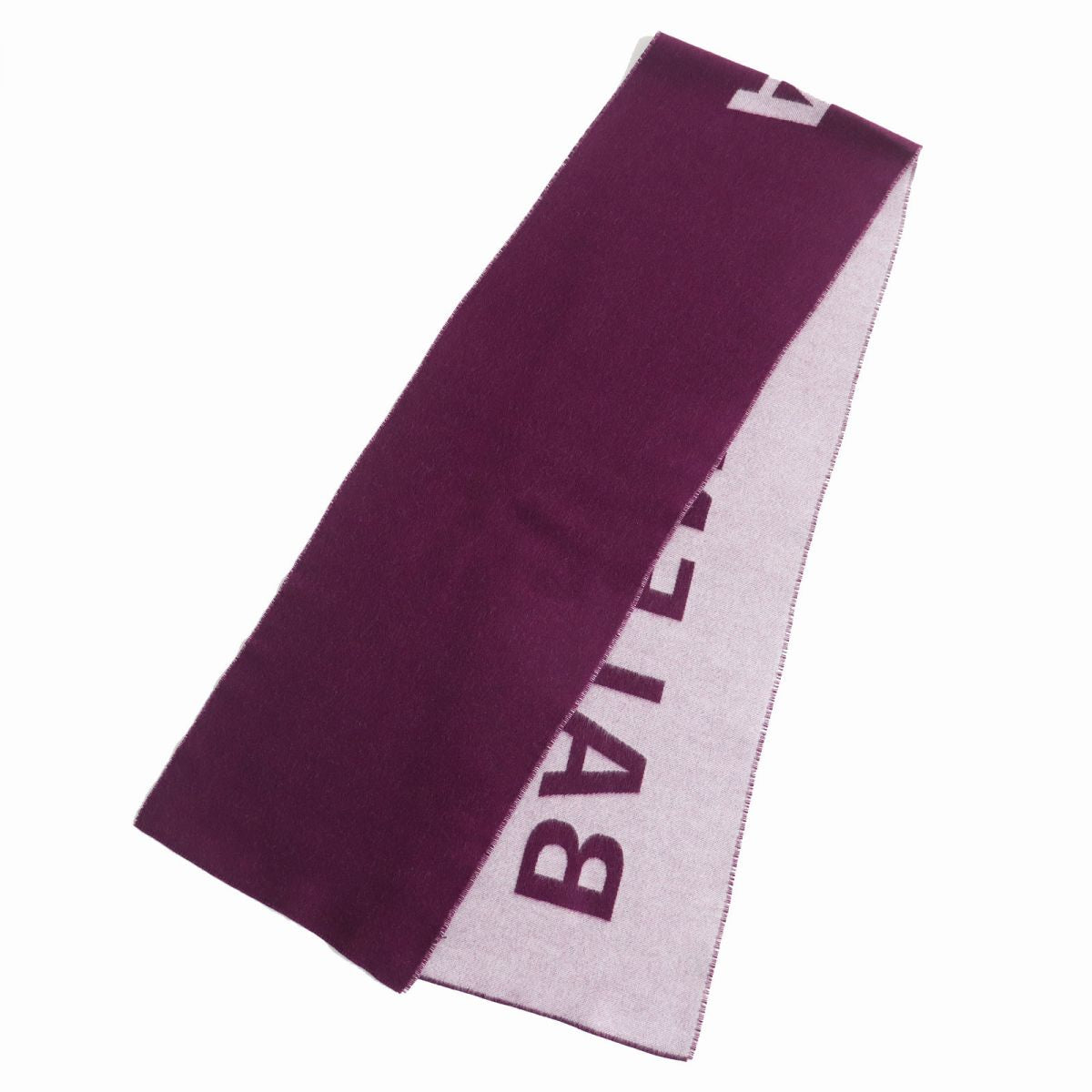 Balenciaga Logo Jacquard Wool Scarf 512732