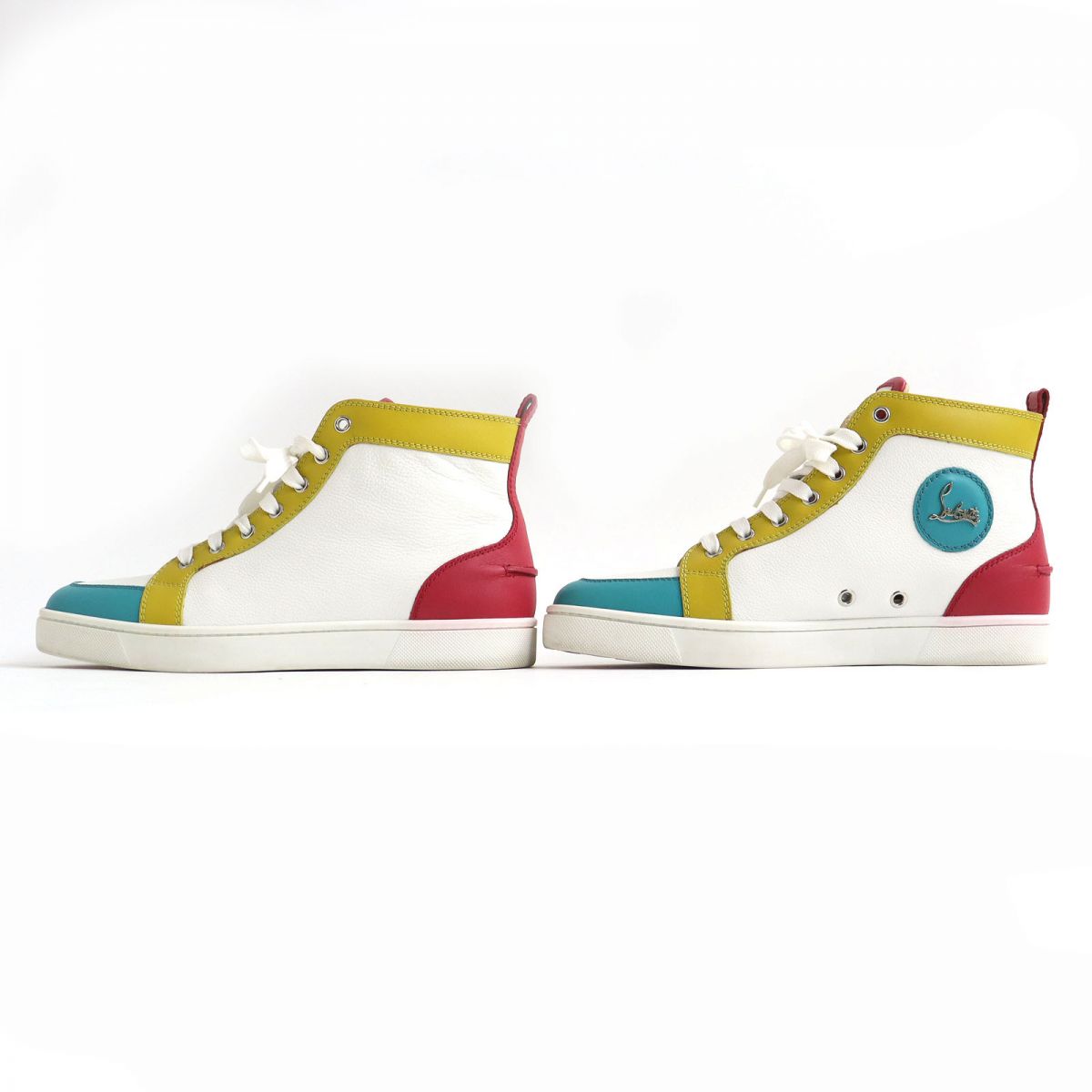 Christian Louboutin RANTUS FLAT Sneakers, Multicolor, Size 41