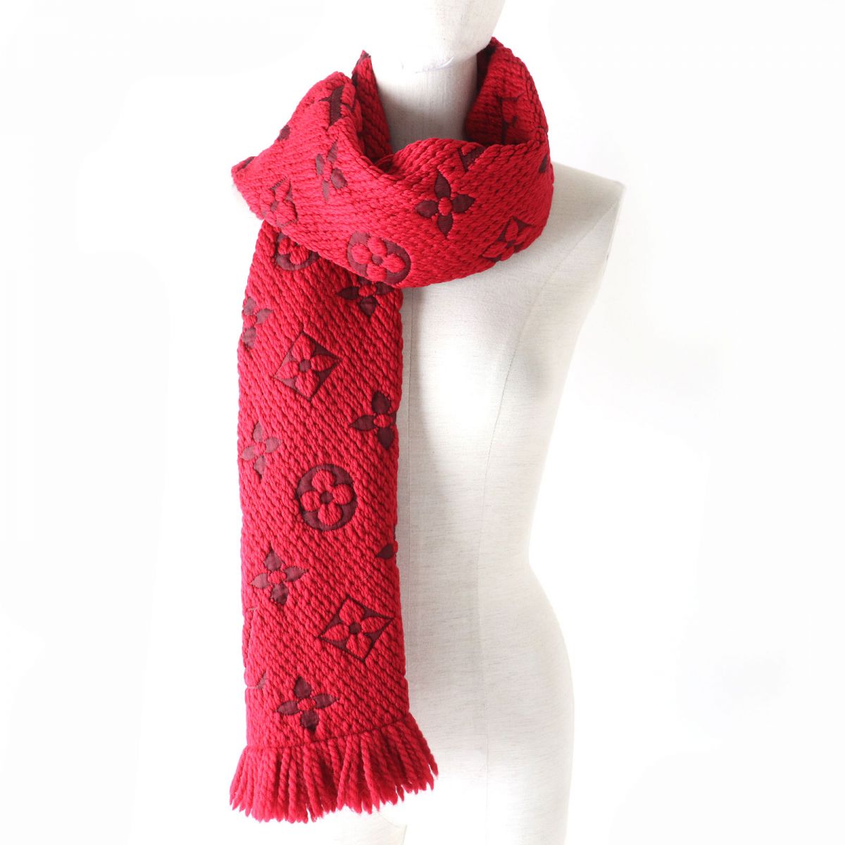 Louis Vuitton Echarpe Logomania Monogram Scarf