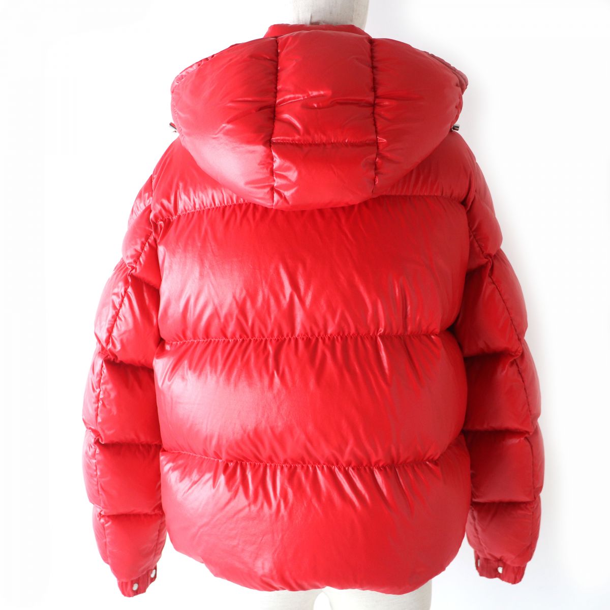 Valentino x Moncler Women's V Logo Down Jacket Red 40