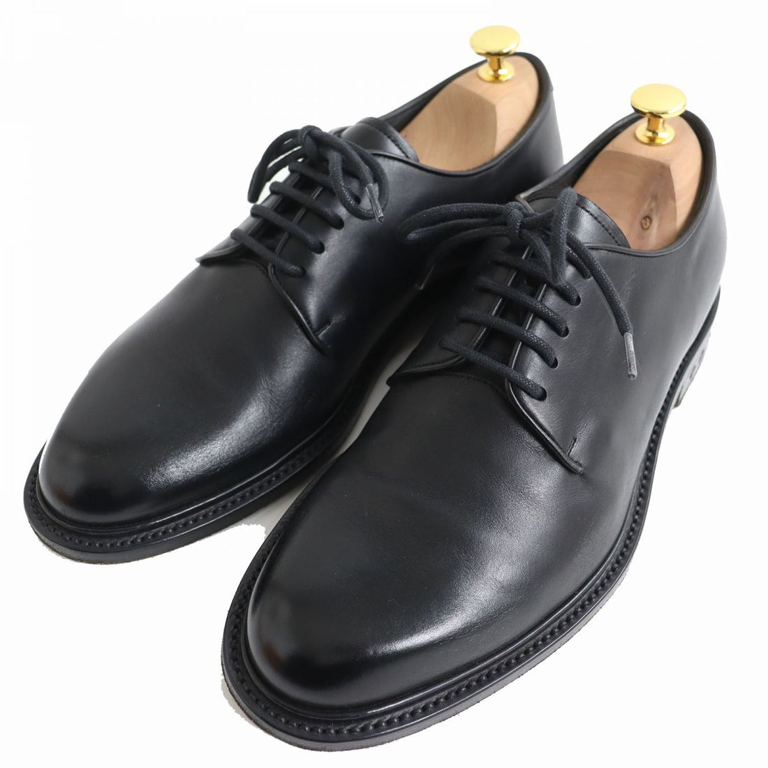 Louis Vuitton Monogram Eclipse Derby Shoes Black