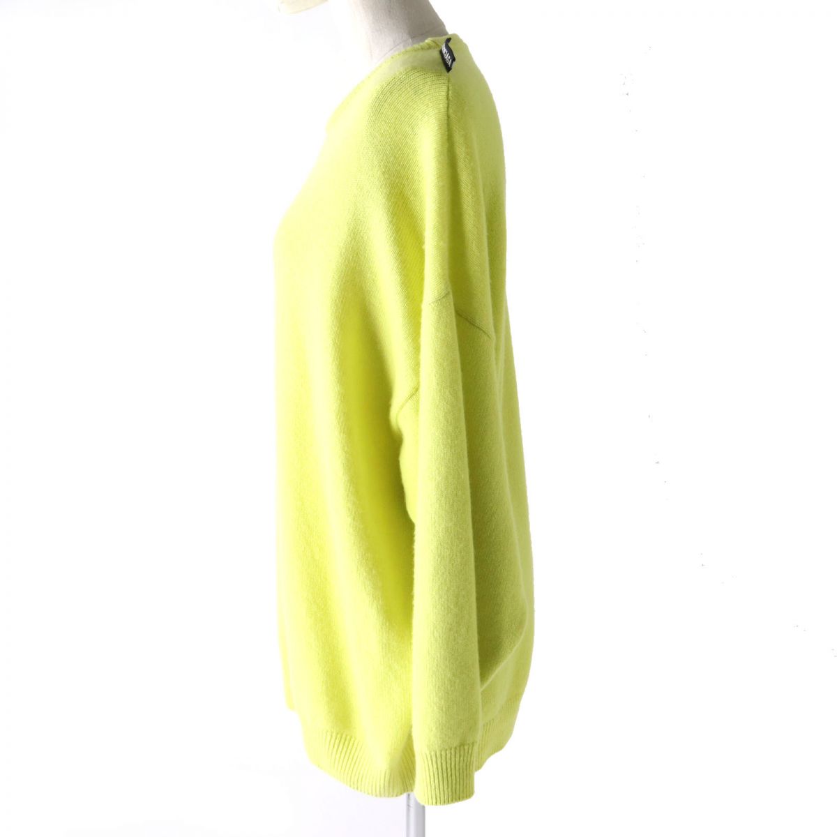 Balenciaga Cashmere Knit Top Yellow XS