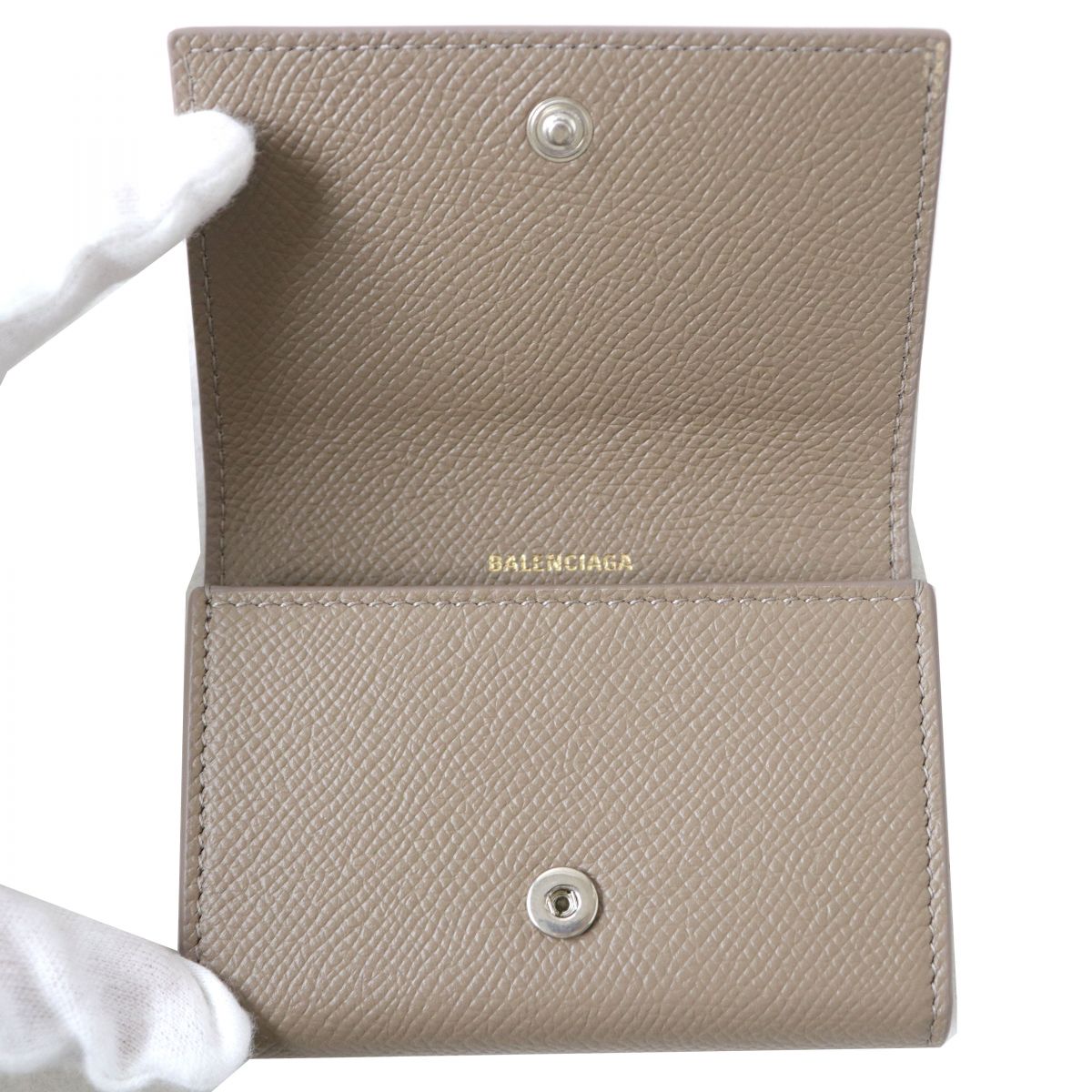 Balenciaga Leather Card Holder 581099