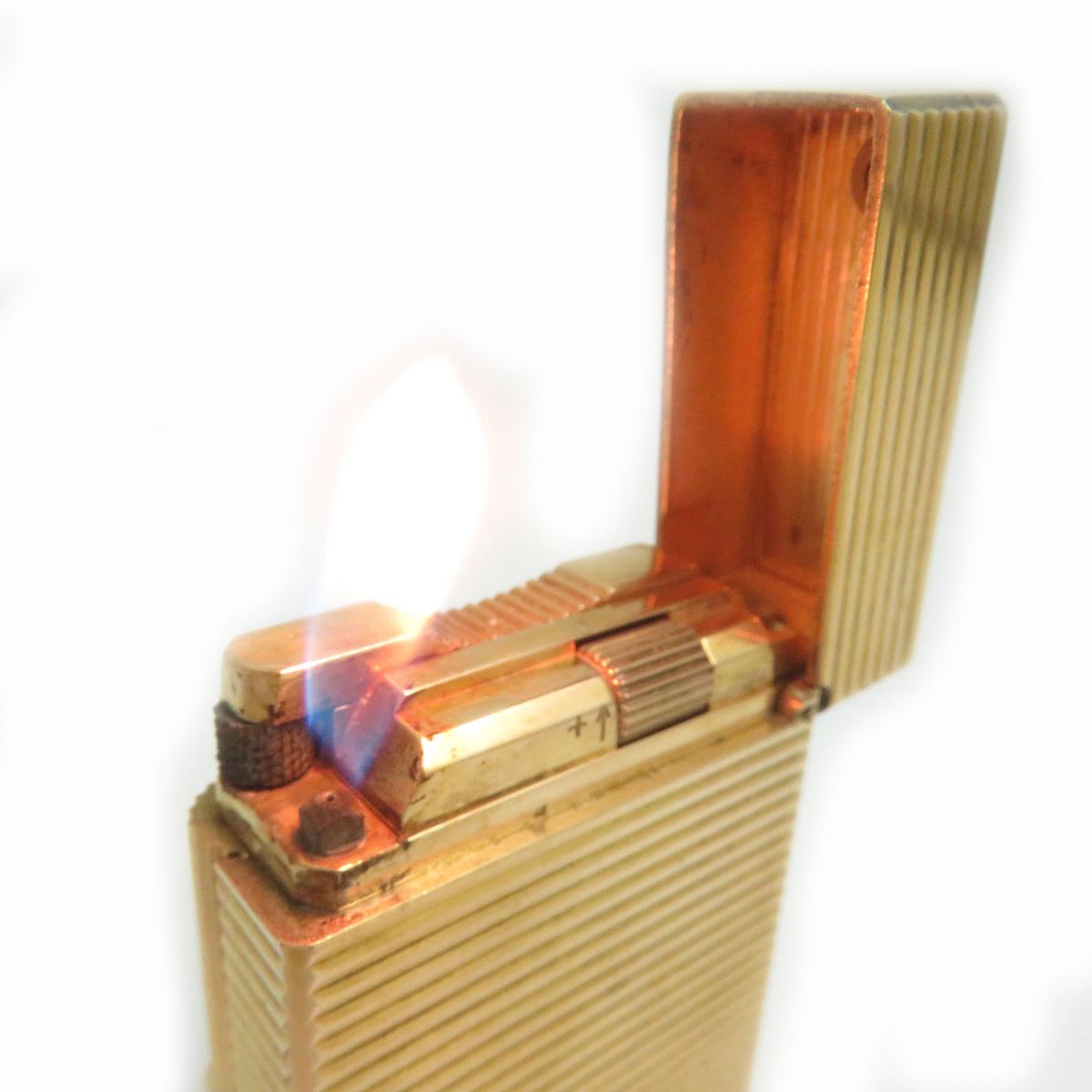 S.T. Dupont Line 1 Roller Gaslighter Gold